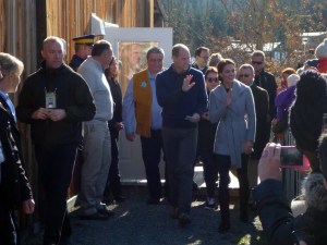 HRH Katherine, The Duchess of Cambridge with Prince William in Carcross, Yukon, Canada
